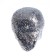Figure for crafts and decor "Skull", set 6 pcs., Size 1 pcs: 4 × 4.5 × 4.5 cm, silver color