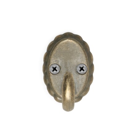 Hook furniture tundra TKO018, one -rod, old bronze-2