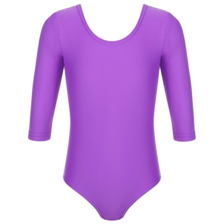 A swimsuit for gymnastics and dancing Grace Dance, p. 30, purple color-1