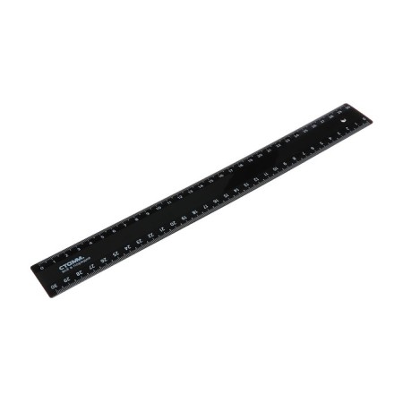 Line 30 cm Istanm, plastic, 2 scales, opaque, black, euro suspension-2