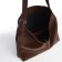 Women's bag-bag on a magnet, cosmetic bag, brown color
