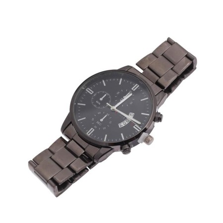 Men's wristwaters, D-3.8 cm, black watches, black watches-1