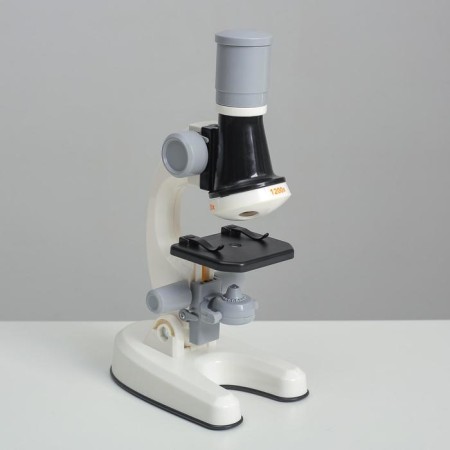 Microscope "Young Botanik" Frendering to x1200, white, backlight-2
