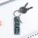 Acrylic key keychain, Magnet Magnit plate, 8 x 2 cm