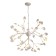 Suspended chandelier Arte Lamp Candy A7274SP-36WH, G4, 36x3 W, 75x75x65 cm, white