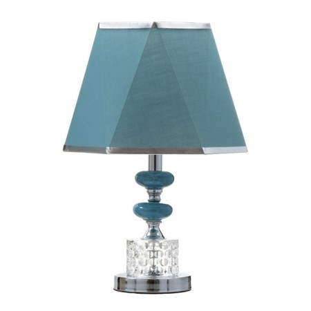 Table lamp with backlight "Topaz" 1x60W E27 Blue 28x28x43 cm Risalux-5