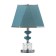 Table lamp with backlight "Topaz" 1x60W E27 Blue 28x28x43 cm Risalux