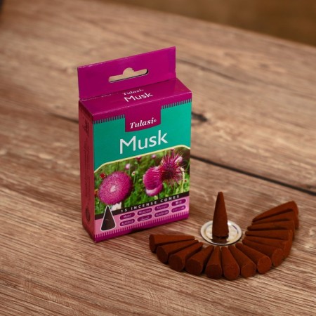 Incense "tulasi" 15 aromacons musk
