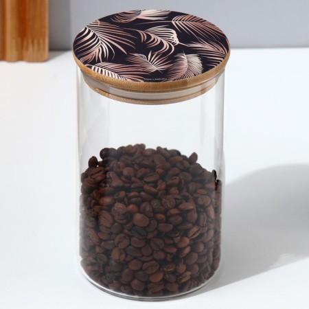 Bank for storage "Tropics", 950 ml-1