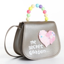 Baby bag on magnet, bronze color