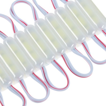 Mini LED module, 2 W, COB LED, 180 LM, IP65, 6500K, 12V, White, set 20 pcs.