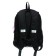 Youth backpack, 42 ​​x 31 x 13 cm, ergonomic back, Stavia "Shiny Cat", black