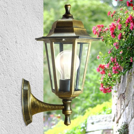 Lamp Garden era E27, IP44, 60W, 190x225x340 mm, bronze