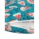 Pillow orthopedic roller with buckwheat luster, size 20x50 cm, watermelon, blue color