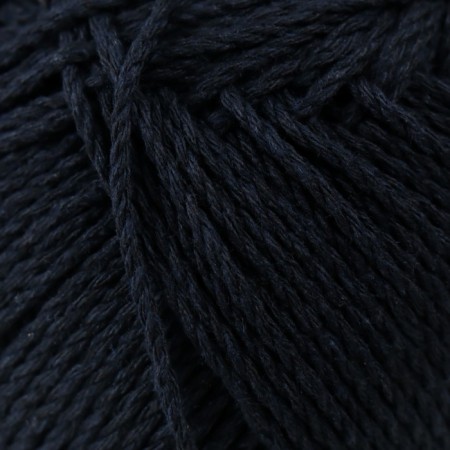 Yarn "soft cotton" 70% cotton, 30% nylon 220m/100g (blue dark - 021)-2