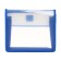 A5 notebook folder (230 x 190 x 50 mm), with Velcro valve, plastic/textiles, calligrata, "transformer"