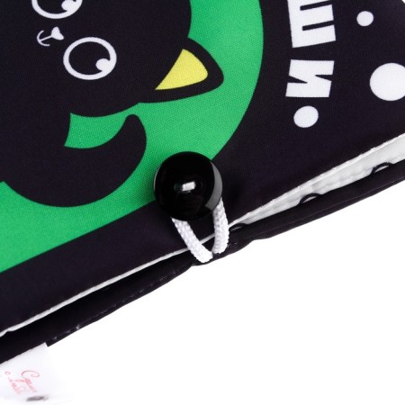 The book is a pink developing according to the methodology of Doman "Kids", 12x12 cm.-14