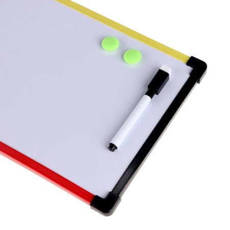 Magnetic-marker board with magnets and marker "Color" 1 × 30 × 20 cm, mix-5