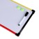 Magnetic-marker board with magnets and marker "Color" 1 × 30 × 20 cm, mix