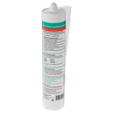 Enki sealant, silicone, neutral, colorless, 280 ml-1