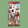 Paper children's stickers 10 x 22 cm, "farm"