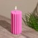 Candle "Column" 5x5x10 cm, soy wax