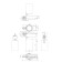 Track lamp three -phase narrow ray 3000k white