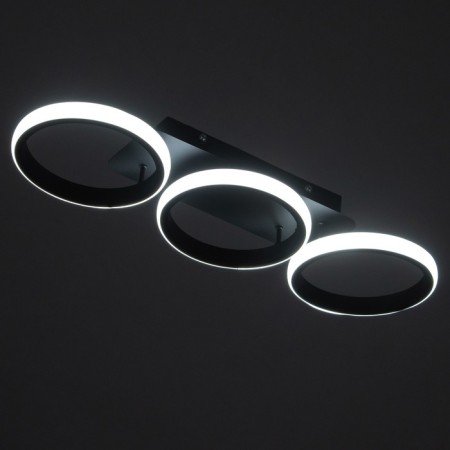 Lamp "NAMI" LED 33W 6000K Black 52.5x17x7 cm-2