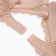 Brand bracket Minimi, beige color, size 75b