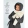 Stygoy coat for girls Pretty, height 140-146 cm, color graphite