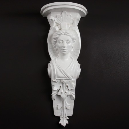 Console "Woman" White 72cm
