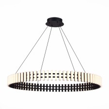 Люстра подвесная St Luce. SL6203.403.40. Estense. 1х40 Вт, LED, 3000K, 3200 Lm, 60х60х30 см, цвет чёрный