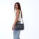 Women's bag with lightning, gray color
