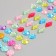 Sticker of rhinestones plastic "Crystals" MIX 26x7 cm