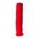 Rope for a bondage, textiles, red color, 1000 cm