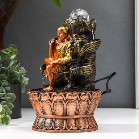 The desktop fountain from the network, the lighting "Elder" 22.5x15x15 cm-2