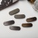 Invisibility for Herty hair (set 6 pcs) strip texture, 5.5 cm, gray-brown