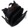 School backpack 38 x 30 x 16 cm, ergonomic back, Stavia "Super Car", black/orange