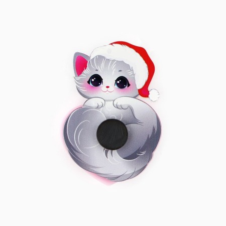 Magnet Antistress New Year's "New Year: Kitten NG", for New Year, 5.3 x 7.3 cm-4