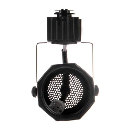 Track lamp for the GU5.3 lamp, eight faces, black body-3