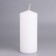 Candle-cylinder, 6x14 cm, 350 g, 19 hours, white