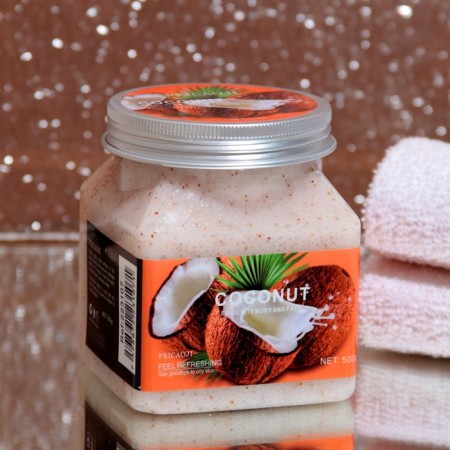 Cream-scrub for body renewing with a coconut 500 ml