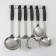 A set of kitchen accessories "Night", 6 items, on a suspension
