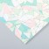Scrapbooking paper "Browned linenia" density 180 g 15.5x17 cm