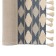 Blue -colored cotton carpet Argyle Ethnic, size 160x230 cm