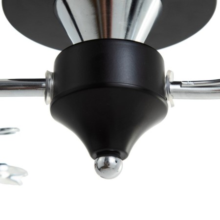 Avtal chandelier 2he27 40W black-chromium 53x20x23 cm Bayerlux-7