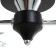 Avtal chandelier 2he27 40W black-chromium 53x20x23 cm Bayerlux