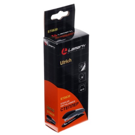 Stapler Lamark Ulrich No. 10, up to 12 sheets, orange-4