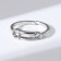 Ring "Mood" Pin, the color is silver, dimensionless