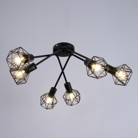 Causte "Andis" 6he27 40W Black 50x50x18 cm-1